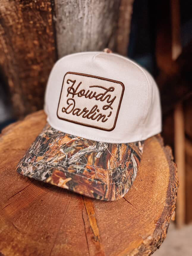 Two Toned Embroidered Hats