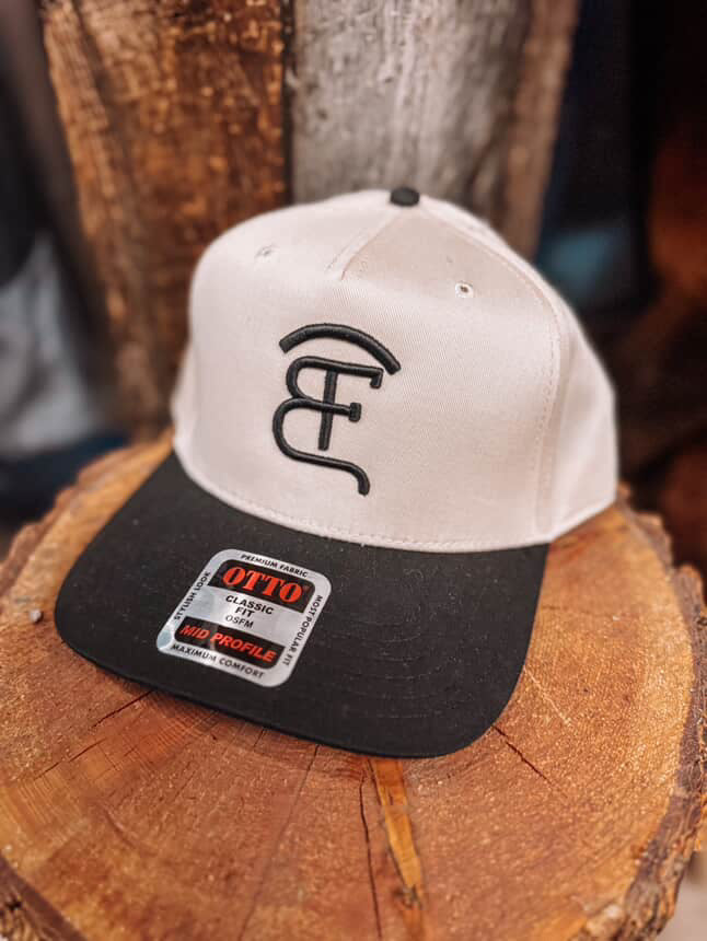 Two Toned Embroidered Hats