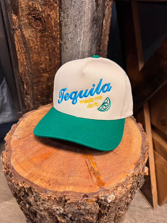 Two Toned Embroidered Hats