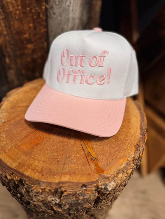 Two Toned Embroidered Hats