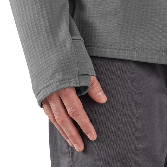 Relaxed Fit 1/2 Zip Mock Neck Shirt