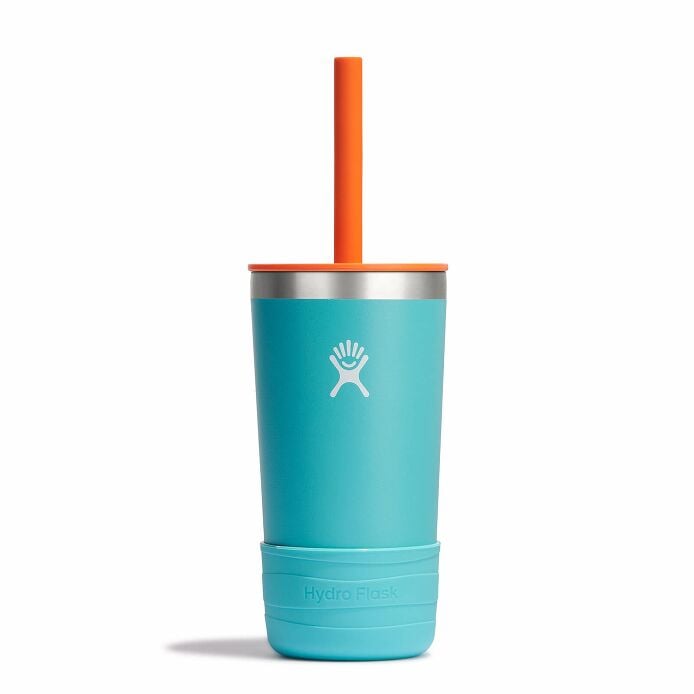 12 oz Kids Tumbler with Straw and Boot