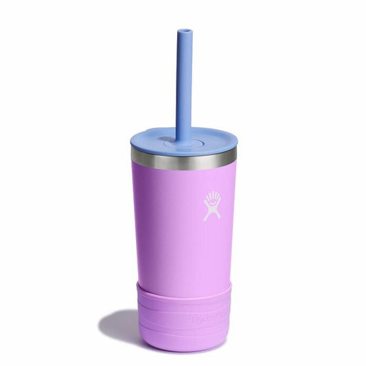 12 oz Kids Tumbler with Straw and Boot
