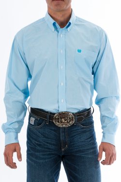 Men's Tencel Micro Stripe Button-Up Shirt