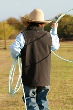 Boy's Bonded Cinch Vest