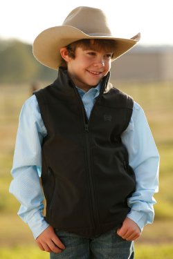 Boy's Bonded Cinch Vest
