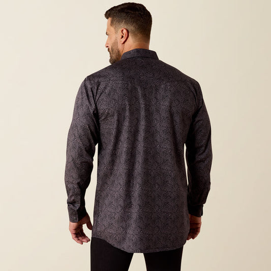Men's Allen fitted Long Sleeve Snap Shirt
