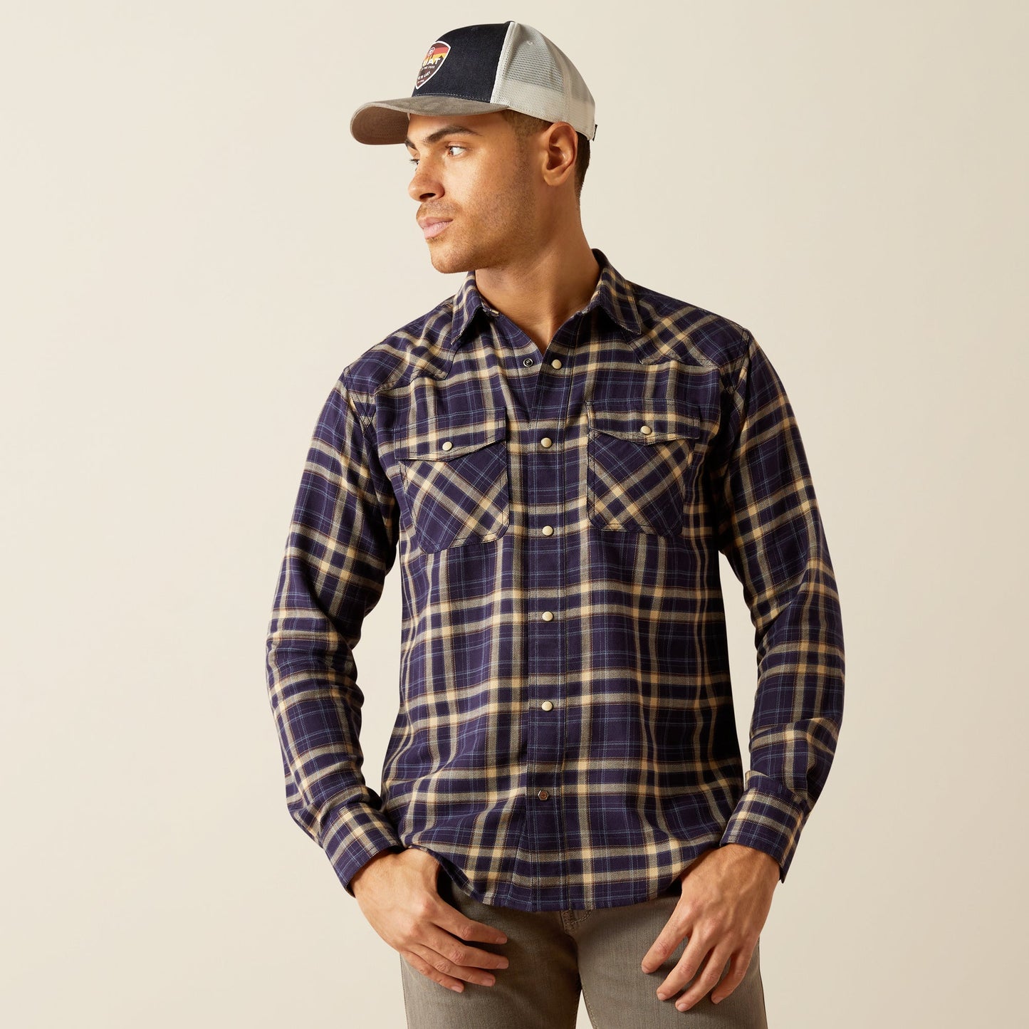 Retro Fit Long Sleeve Shirt