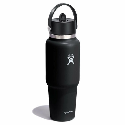 32 oz Wide Mouth Flex Straw Travel Bottle