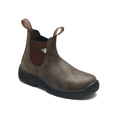 180 Work & Safety Boot Waxy Rustic Brown