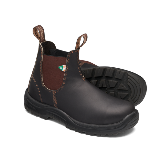 162 Work and Safety Boot - Stout Brown