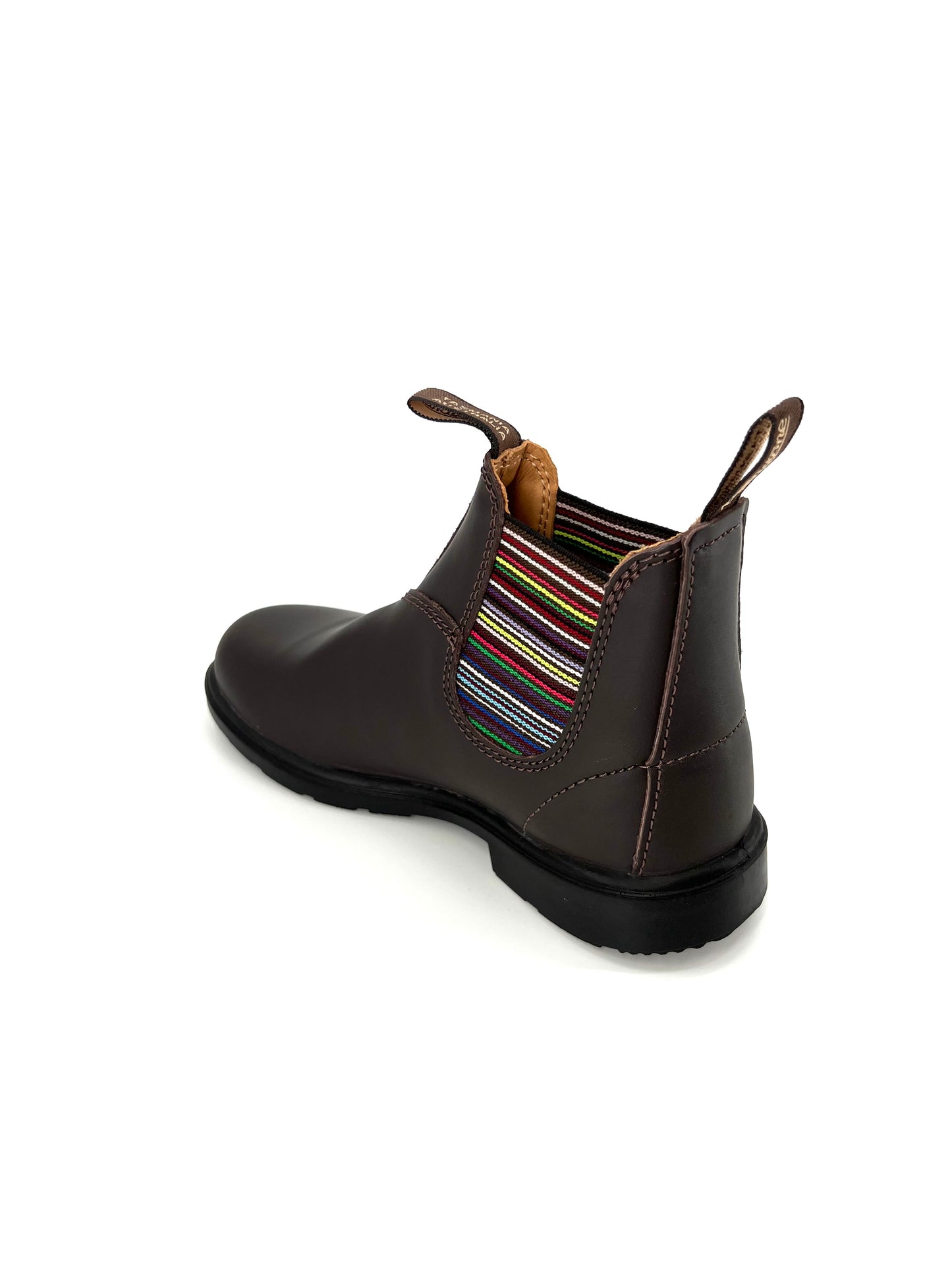 1413 Kids - Brown Striped Elastic