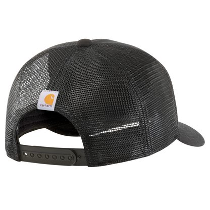 Canvas Mesh Back Embossed Cap