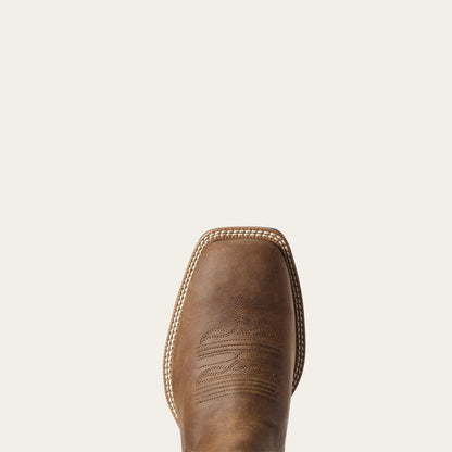Men's Booker Chelsea Wide Square Toe Western Boot