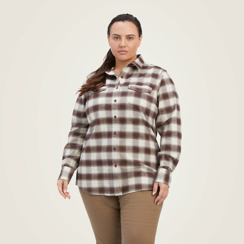 Women's Rebar Flannel Work Shirt