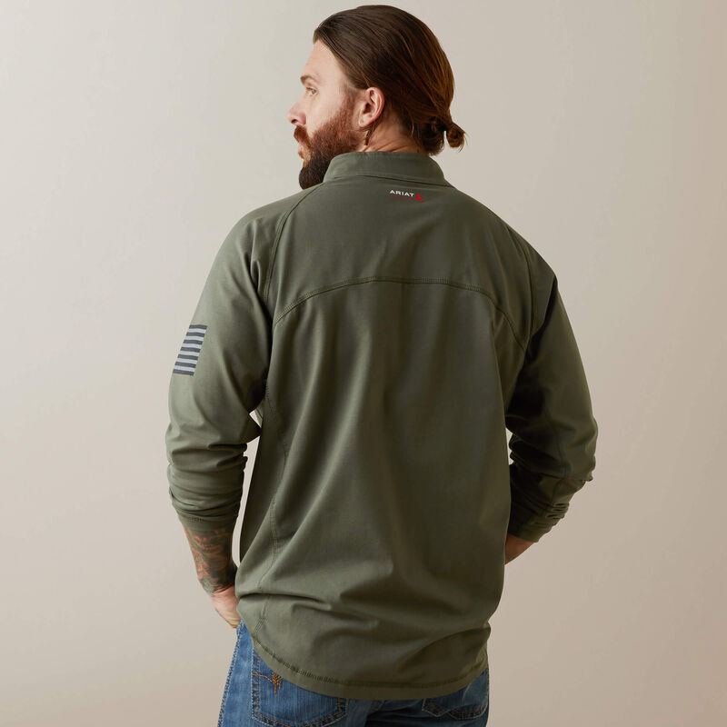 FR Combat Stretch 1/4 Zip Work Shirt