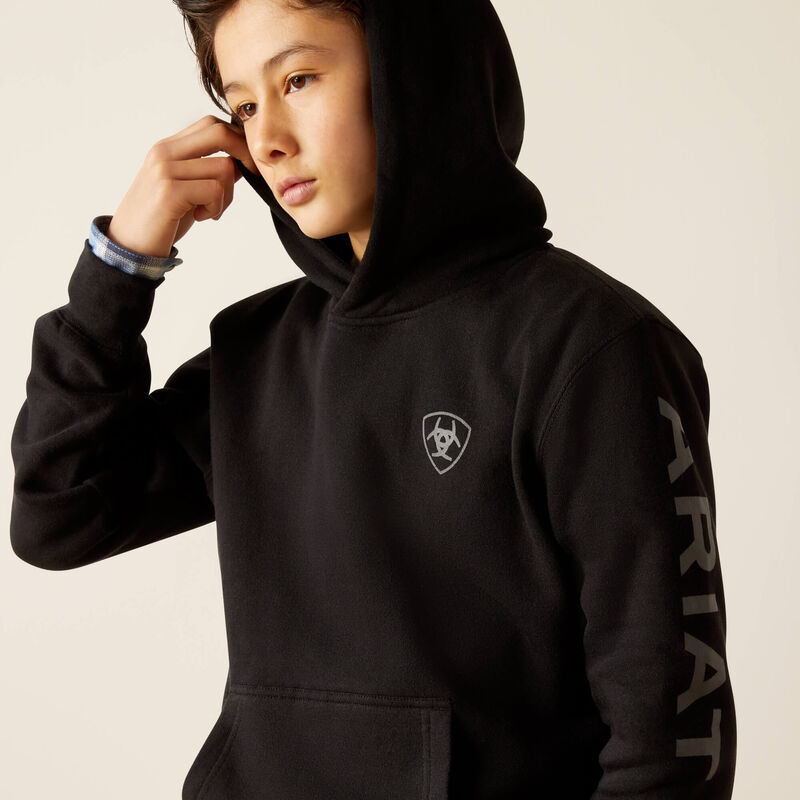 Boy's Ariat Logo Hoodie