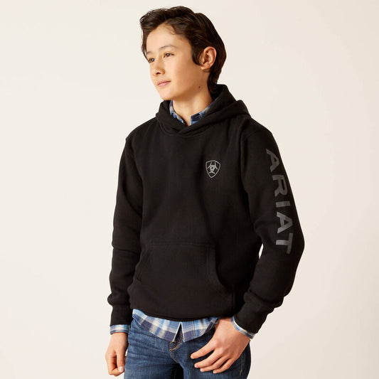 Boy's Ariat Logo Hoodie