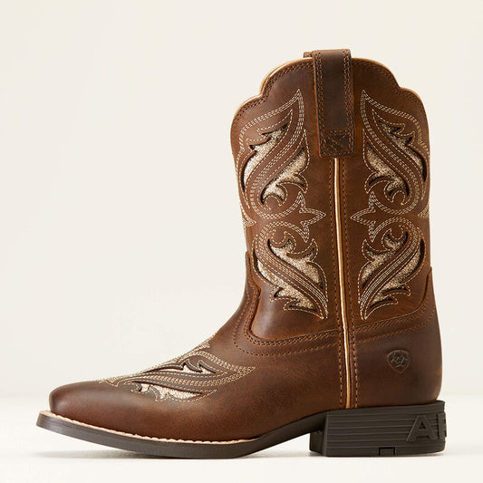 Kid's Round Up Bliss Western Boot