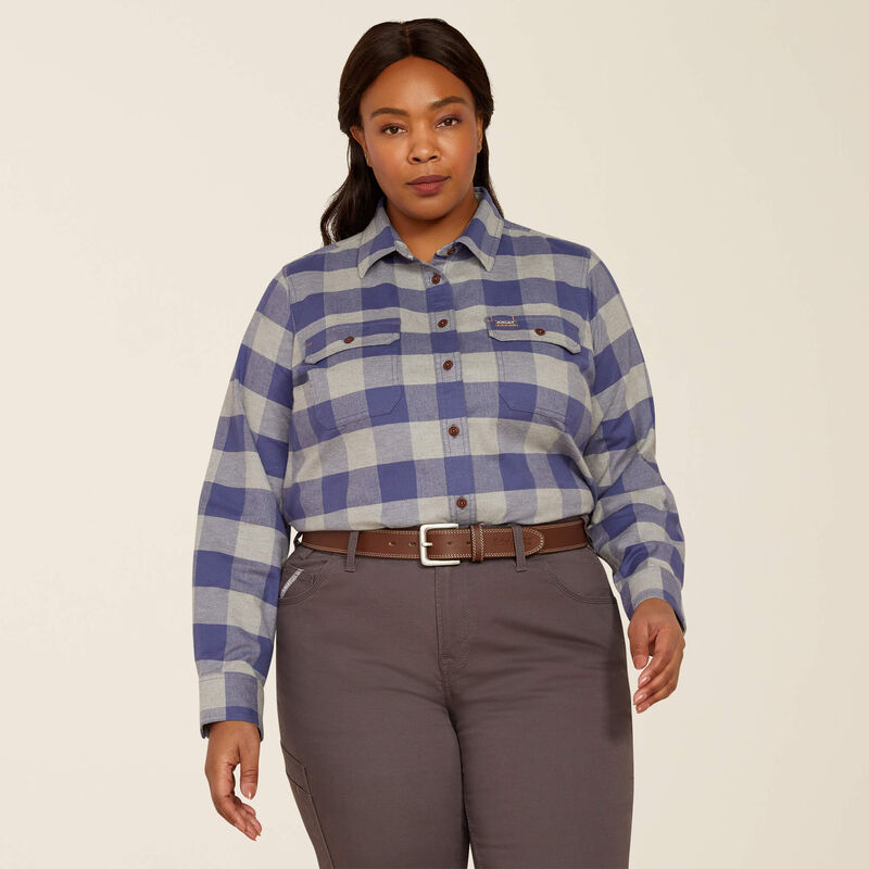 Women's Rebar Flannel Work Shirt