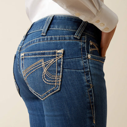 Women's Mid Rise Joanna Boot Cut Jean