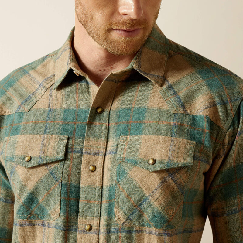 Men's Huxlee Retro Snap Shirt