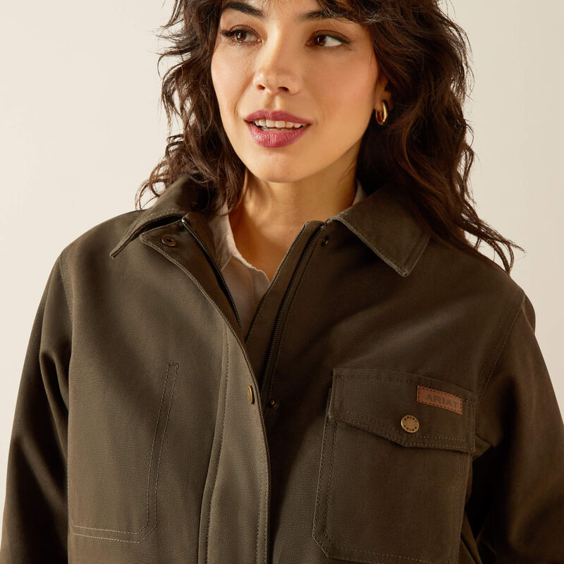 Women's Western Canvas Chore Jacket