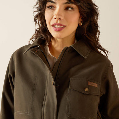 Women's Western Canvas Chore Jacket