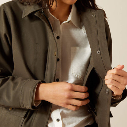 Women's Western Canvas Chore Jacket