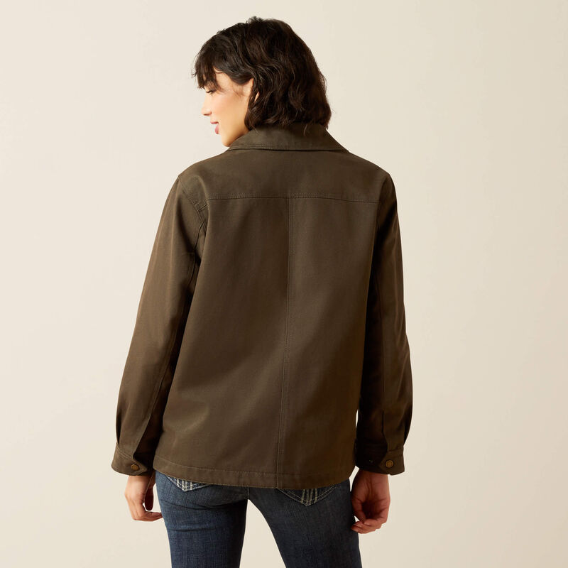Women's Western Canvas Chore Jacket