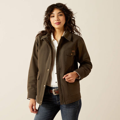 Women's Western Canvas Chore Jacket