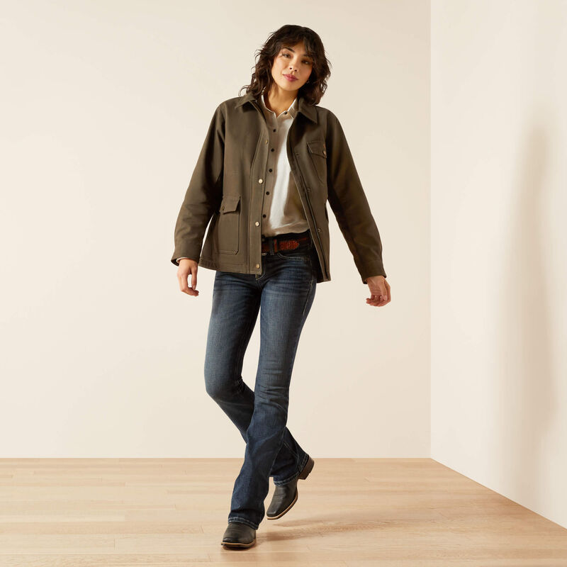Women's Western Canvas Chore Jacket