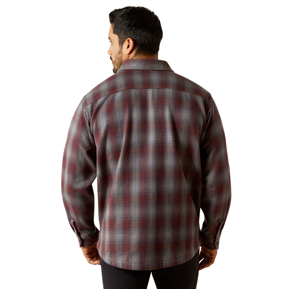 Men's Rebar Heavy Flannel Work Shirt