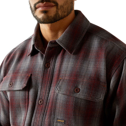 Men's Rebar Heavy Flannel Work Shirt