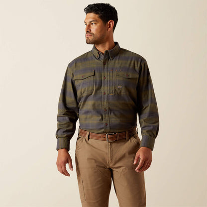 Men's Rebar Flannel DuraStretch Work Shirt