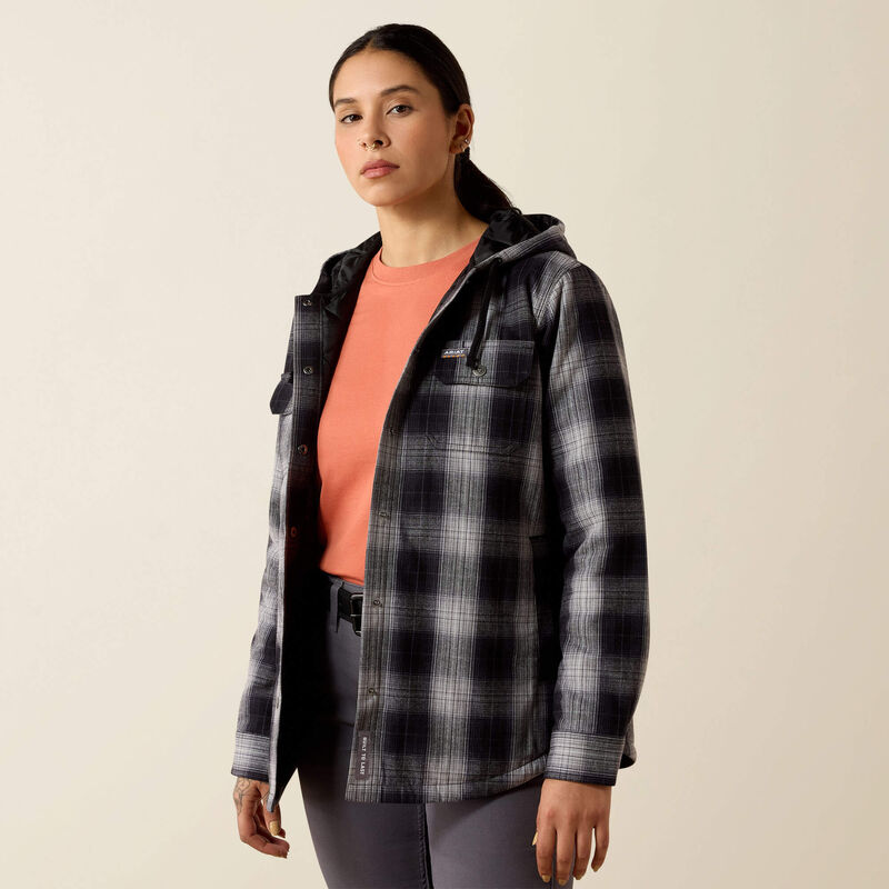 Women's Rebar Flannel Shirt Jacket
