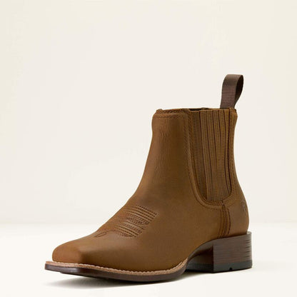 Women's Booker Chelsea Wide Square Toe Western Boot