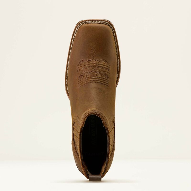 Women's Booker Chelsea Wide Square Toe Western Boot