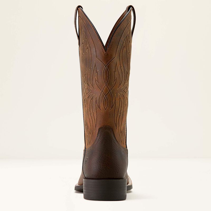 Men's Sport Rustler Wide Square Toe Cowboy Boot