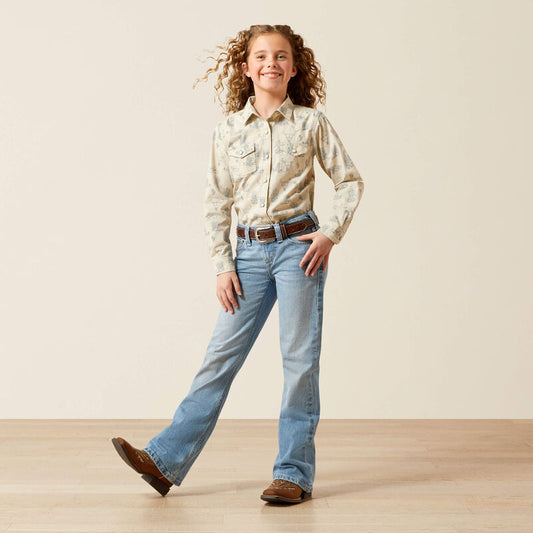 Girl's Mila Snap Shirt