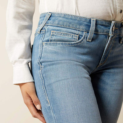 Women's Mid Rise Giovana Slim Trouser Jeans