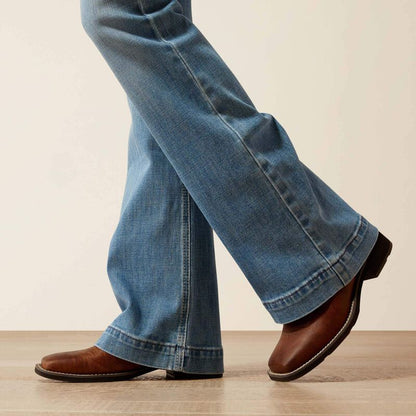 Women's Mid Rise Giovana Slim Trouser Jeans