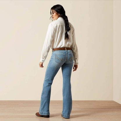 Women's Mid Rise Giovana Slim Trouser Jeans