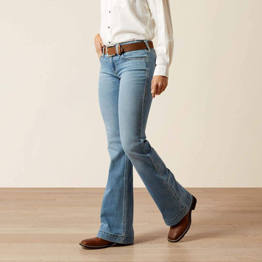 Women's Mid Rise Giovana Slim Trouser Jeans