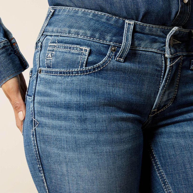 Women's Mid Rise Aisha Bootcut Jeans