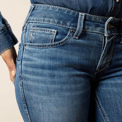 Women's Mid Rise Aisha Bootcut Jeans