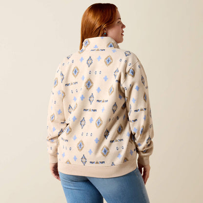 Women's Sapphire 1/2 Zip Sweatshirt