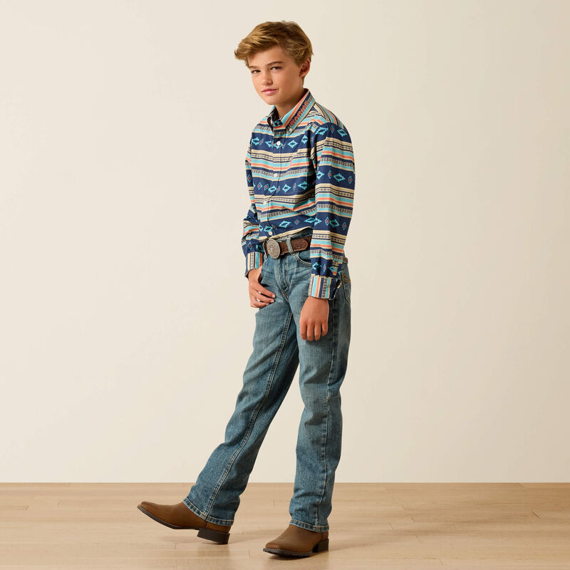 Boy's Team Jet Long Sleeve Shirt