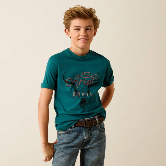 Boy's Cattle Skull T-Shirt