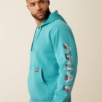 Men's Rebar Lightweight Logo Hoodie